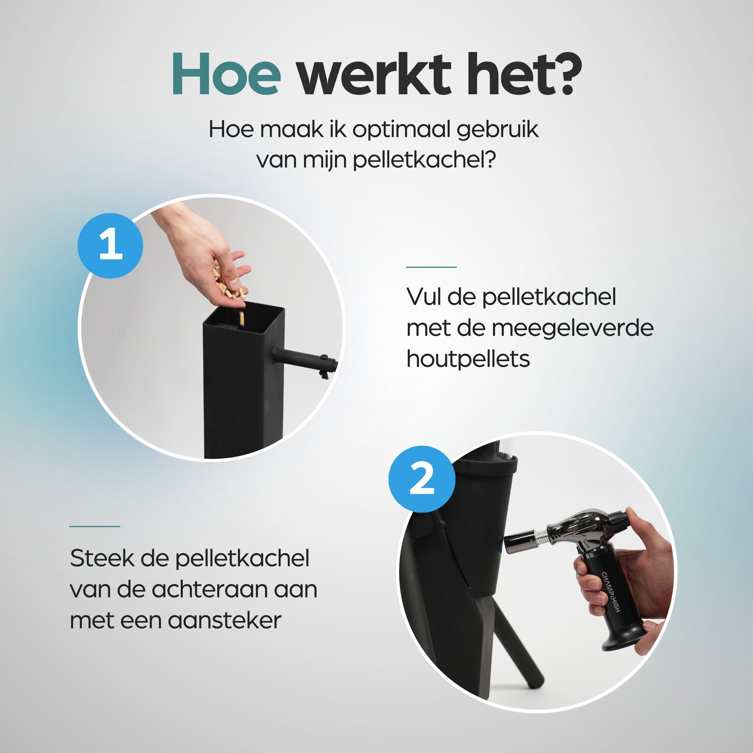 Sfeerpijp | Pure power terrasverwarmer